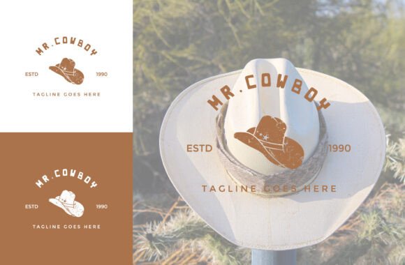 Download Cowboy Hat Vector Vintage Illustration - Premium Resources