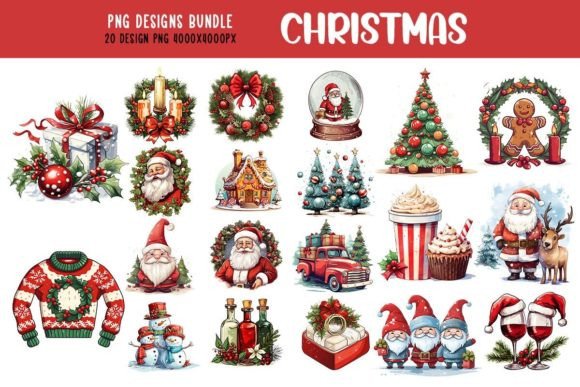 Download Festive Christmas Design Bundle - Design Collection