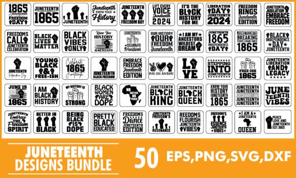 Download Juneteenth Svg Designs Bundle Png Files - Design Collection