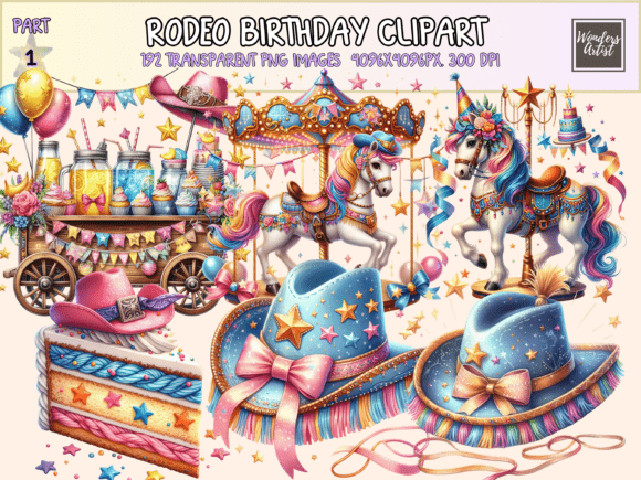 Download Rodeo Birthday Clipart - Premium Resources