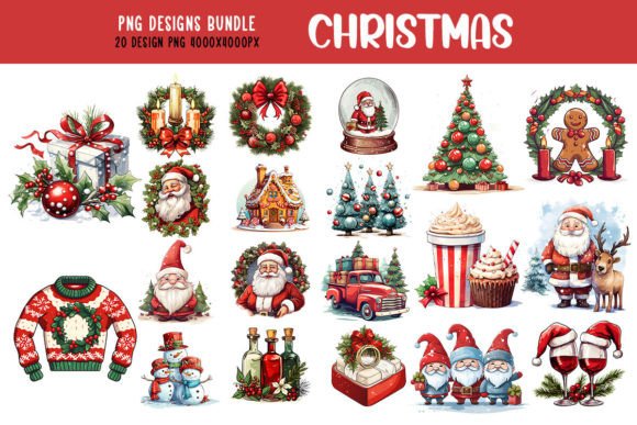 Download Festive Christmas Design Bundle - Design Collection