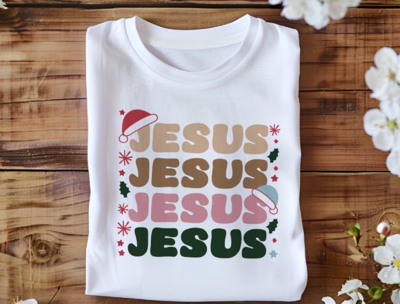 Download Jesus Christmas Design Png, Santa Hat - Design Collection