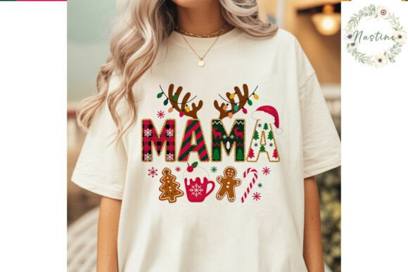 Download Festive Mama Holiday Printable PNG - Holiday printable Collection