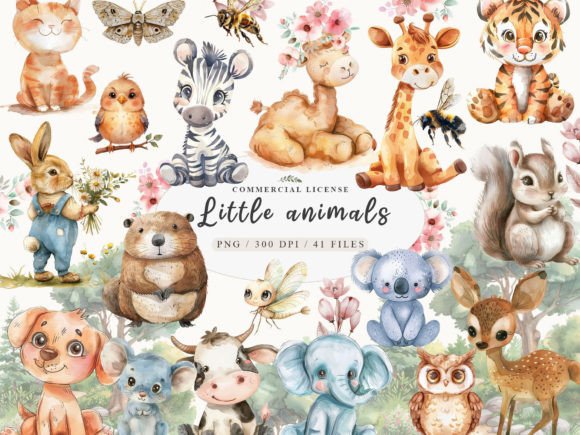 Download Sweet Forest Friends, Cute Baby Animals, - Forest Collection