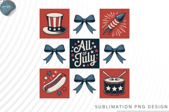 Download All of July Patriotic PNG Design - Design Collection