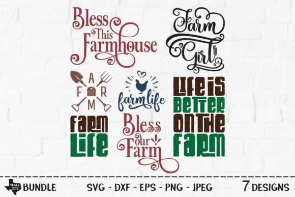 Download Farm Bundle - Country Designs - Design Collection